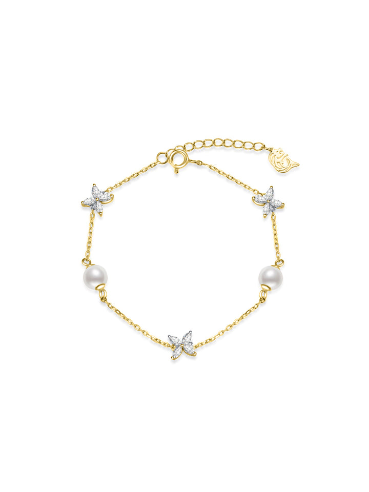 Top Grade Freshwater Pearl Bracelet WB00222| EVERLEAF