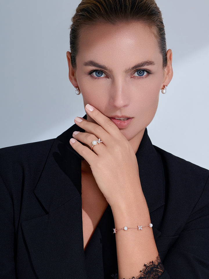Top Grade Freshwater Pearl Bracelet WB00223| EVERLEAF