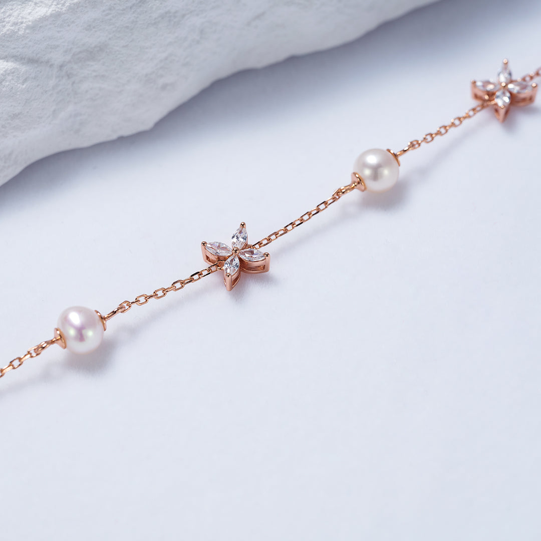 Top Grade Freshwater Pearl Bracelet WB00223| EVERLEAF - PEARLY LUSTRE