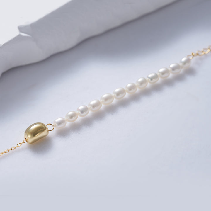 Freshwater Pearl Bracelet WB00225 - PEARLY LUSTRE