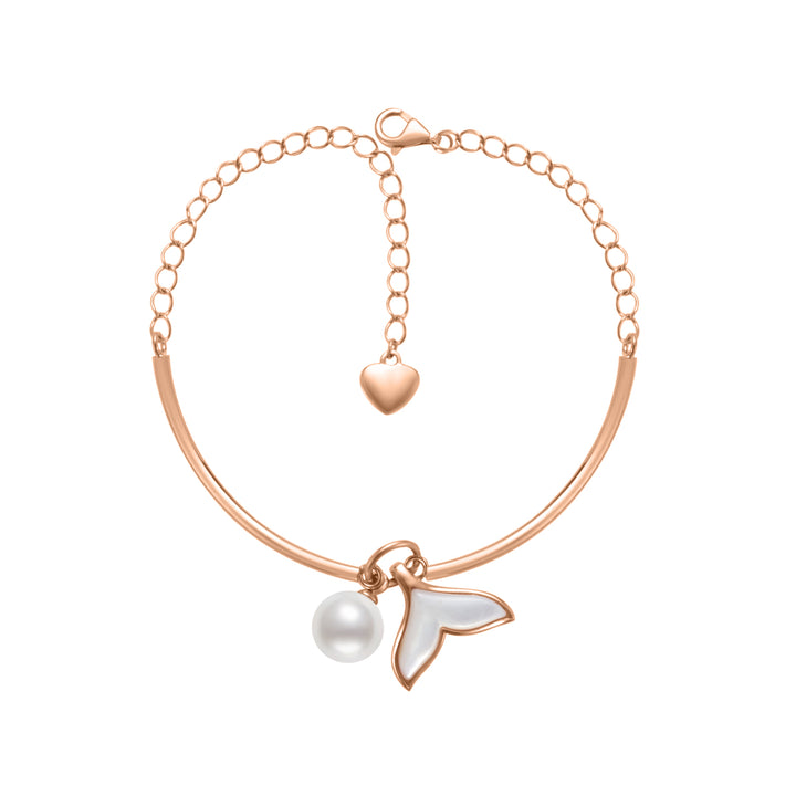 Bracelet en perles d'eau douce Top Lustre WB00227 | NACRE