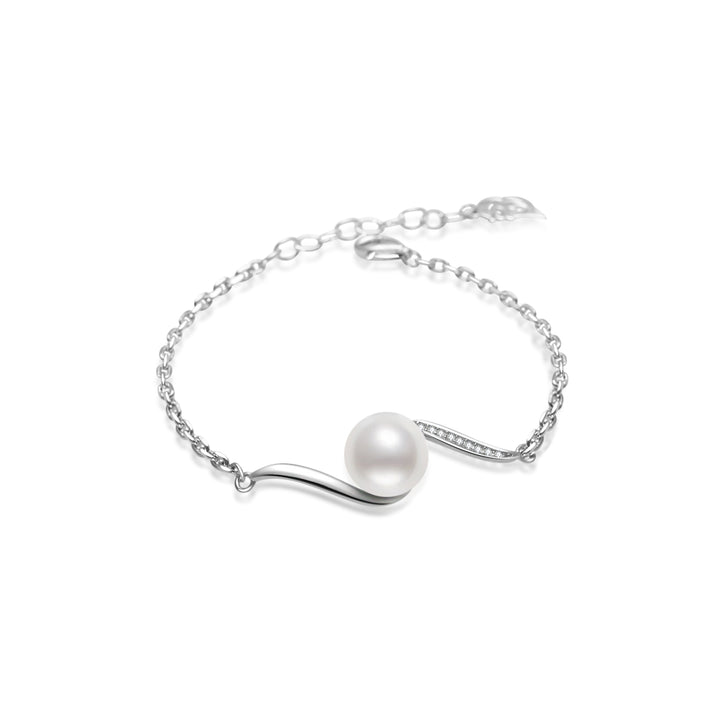 Bracelets de perles d'eau douce de qualité supérieure WB00229 | Collection S