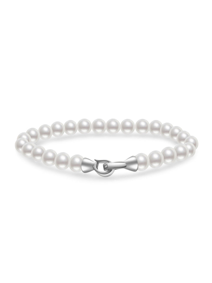 Bracciale con perle d&