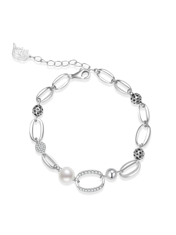 Pulsera de perlas de agua dulce de primera calidad WB00233 | SAFARI