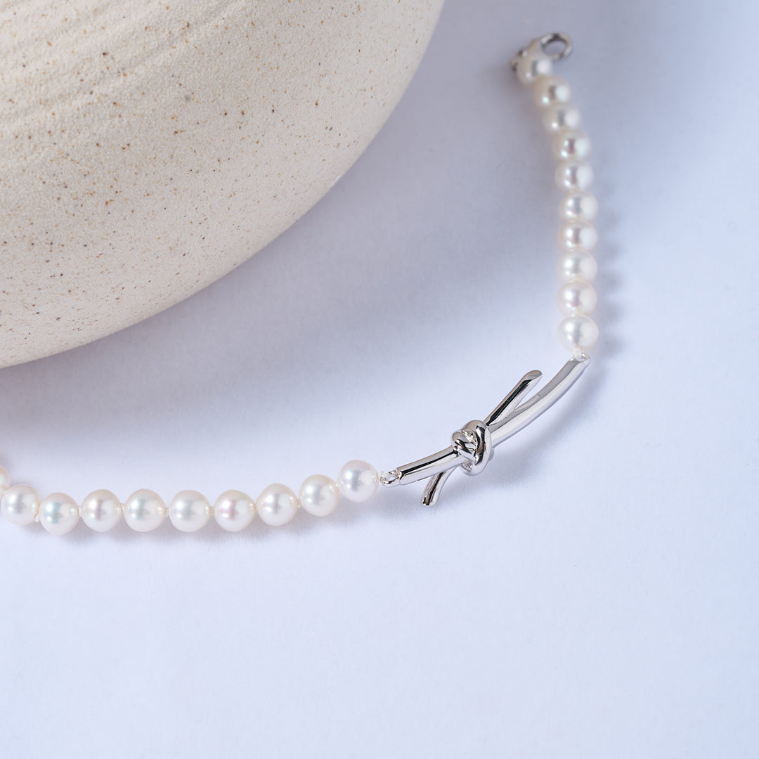 Top Lustre Freshwater Pearl Bracelet WB00236 | X Collection