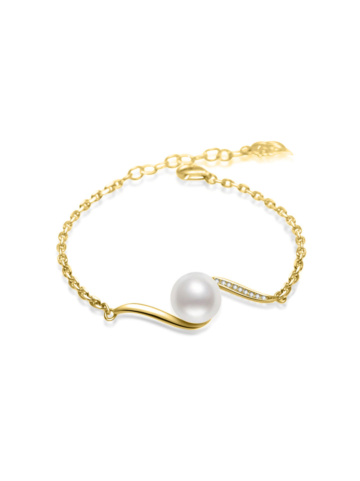 Gelang Mutiara Air Tawar Gred Tertinggi WB00251 | Koleksi S