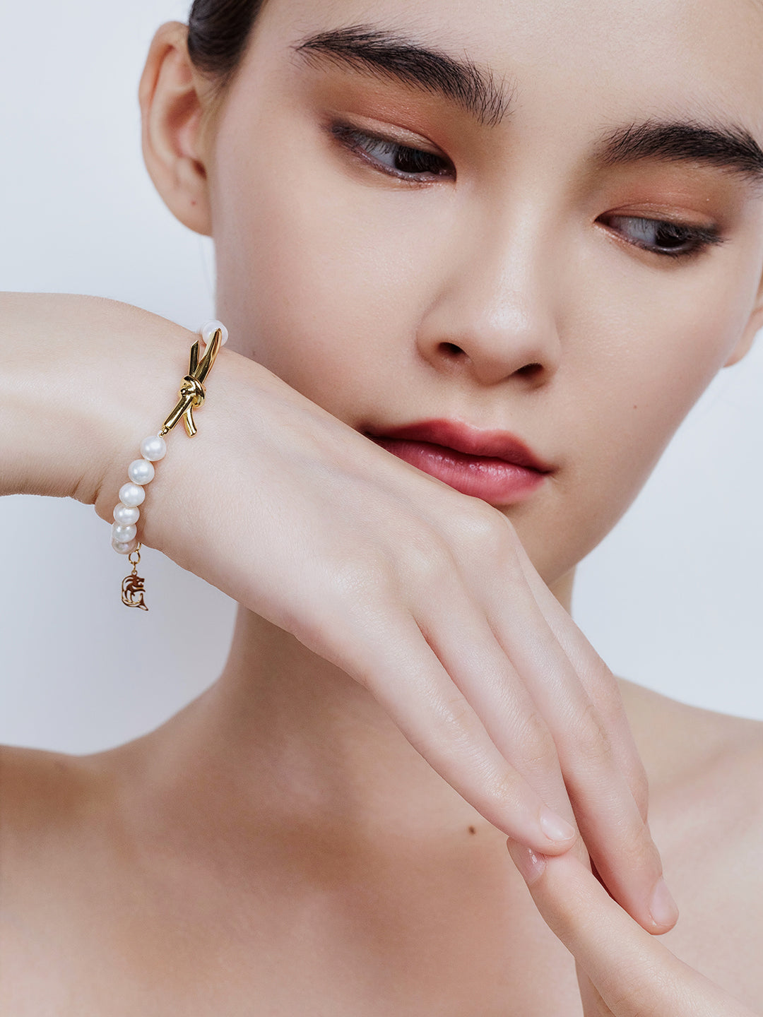 Pulsera de perlas de agua dulce Top Lustre WB00253 | Colección X