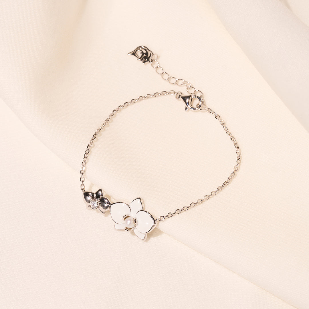 Top Grade Freshwater Pearl Bracelet WB00256 | ORCHID - PEARLY LUSTRE
