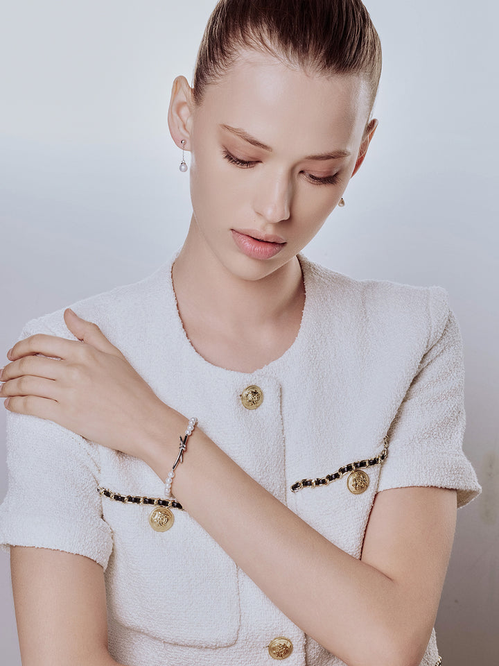 Pulsera de perlas de agua dulce WB00259 | Colección X