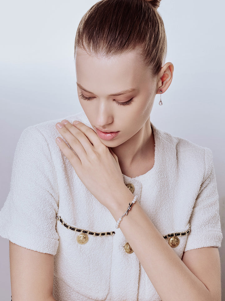 Pulsera de perlas de agua dulce WB00259 | Colección X
