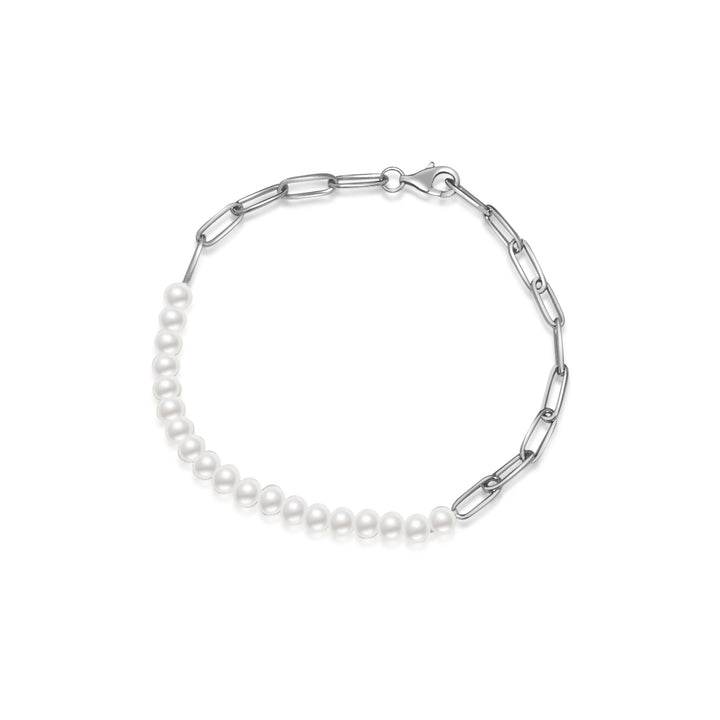 Pulsera New Yorker de Perlas de Agua Dulce WB00262