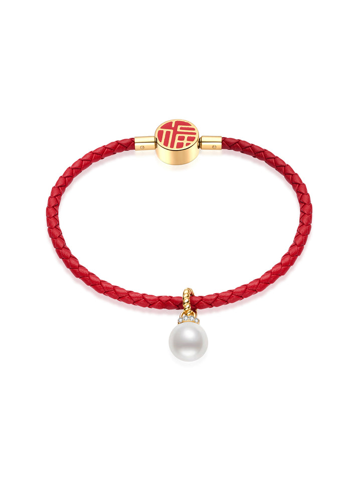 Bracelet de perles d'eau douce de qualité supérieure WB00271