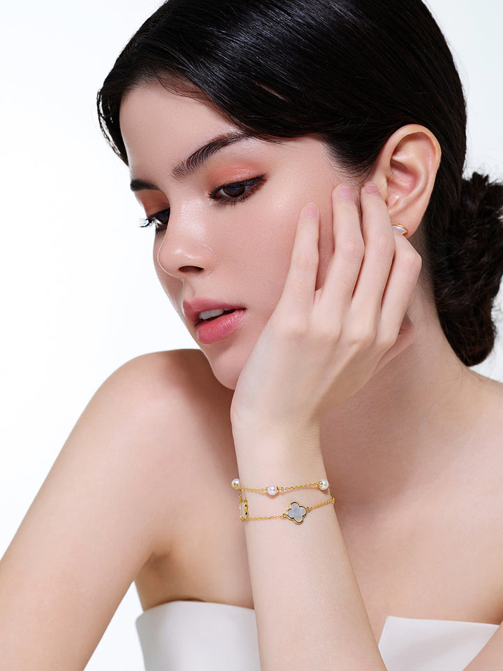Gelang Mutiara Air Tawar Gred Atas WB00275 | IBU MUTIARA