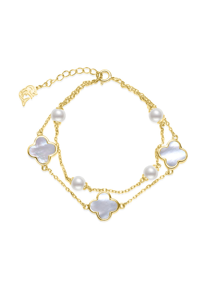 Top Grade Freshwater Pearl Bracelet WB00275 | MOTHER OF PEARL