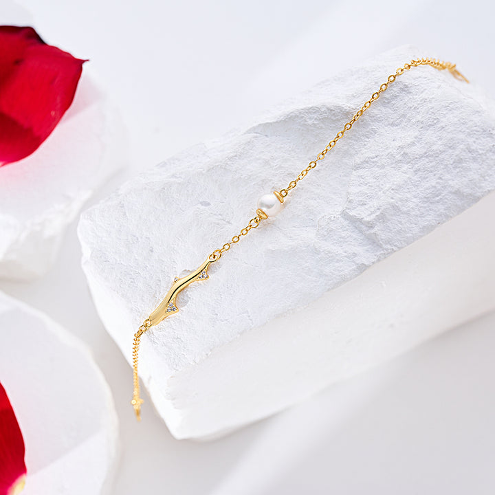 Top Grade Freshwater Pearl Bracelets WB00283 | ROSE