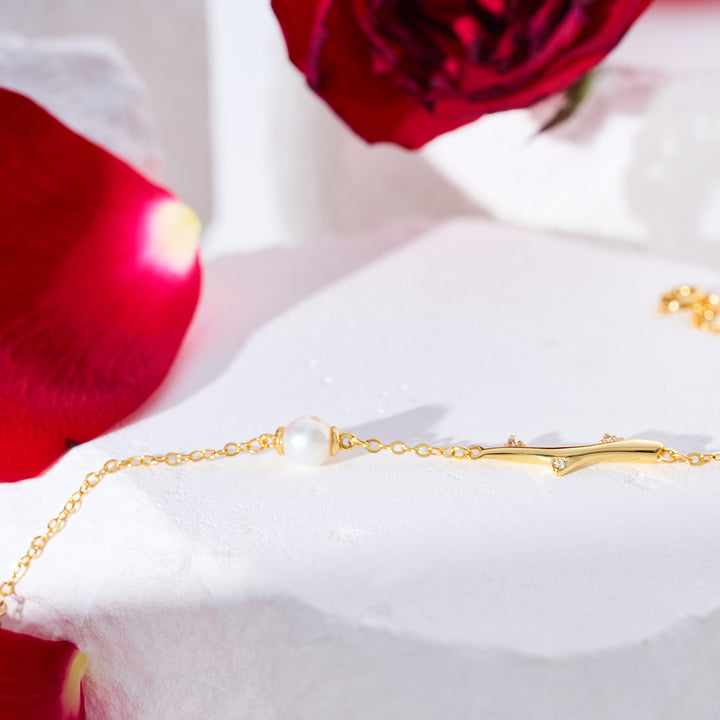 Top Grade Freshwater Pearl Bracelets WB00283 | ROSE