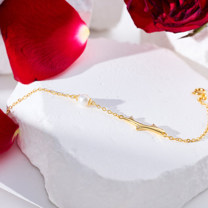 Top Grade Freshwater Pearl Bracelets WB00283 | ROSE