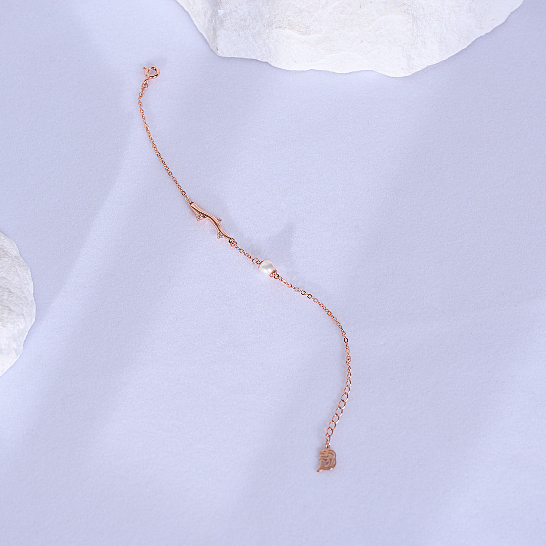 Top Grade Freshwater Pearl Bracelets WB00291 | ROSE