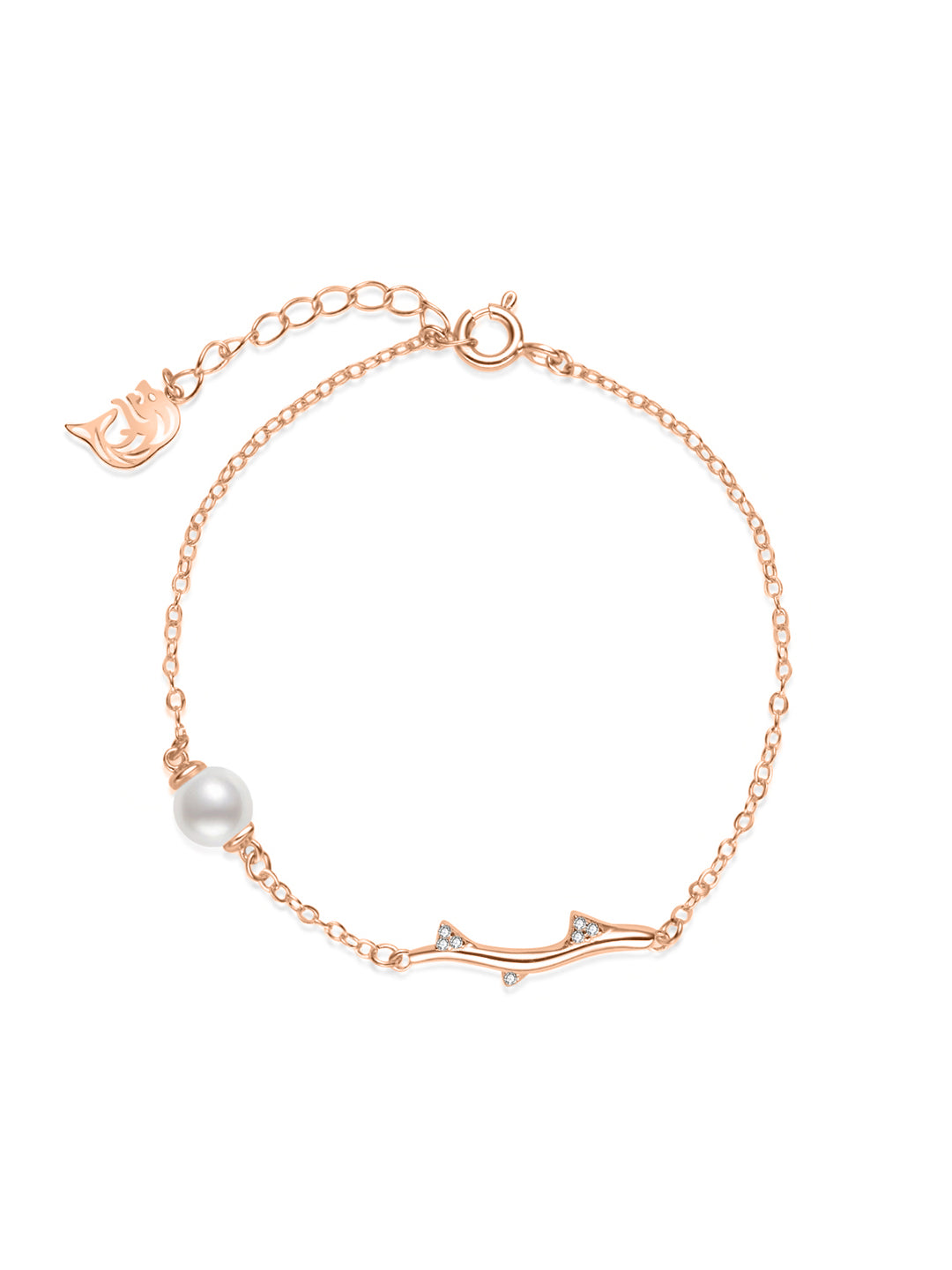 Gelang Mutiara Air Tawar Gred Atas WB00291 | ROSE