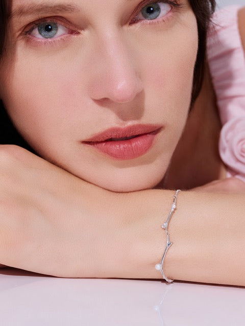 Bracelets en perles d'eau douce de qualité supérieure WB00295 | ROSE