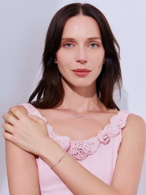 Bracelets en perles d'eau douce de qualité supérieure WB00295 | ROSE