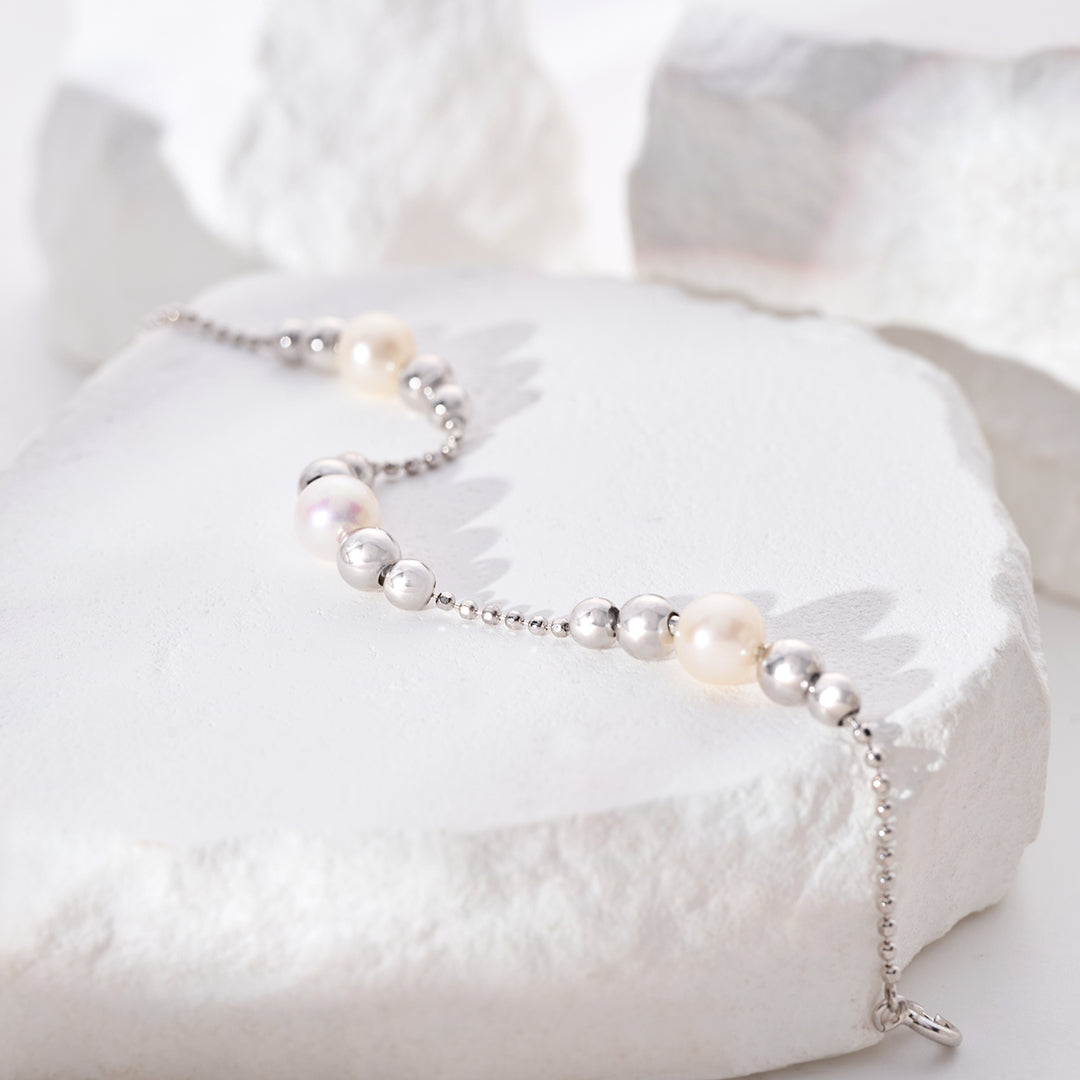 Top Grade Freshwater Pearl Bracelet WB00297 | BUBBLE