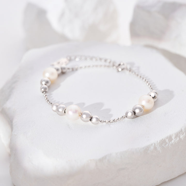 Top Grade Freshwater Pearl Bracelet WB00297 | BUBBLE