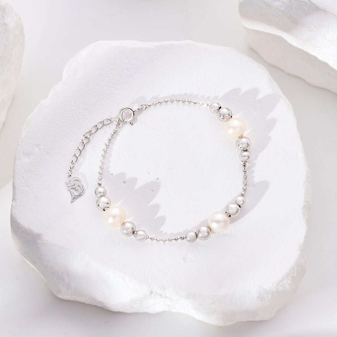 Top Grade Freshwater Pearl Bracelet WB00297 | BUBBLE