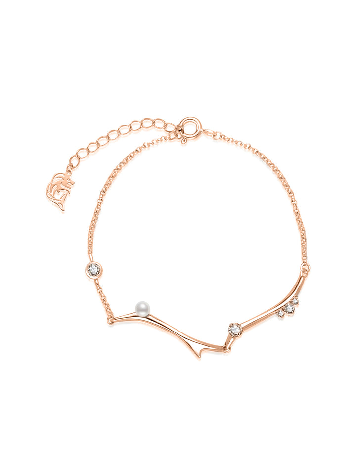 Gelang Mutiara Air Tawar Gred Atas WB00300 | ROSE