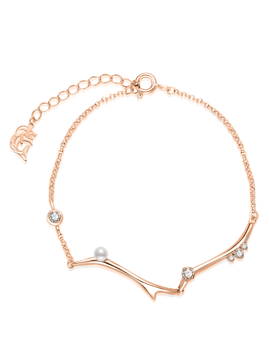Top-Qualität Süßwasser-Perlenarmbänder WB00300 | ROSE