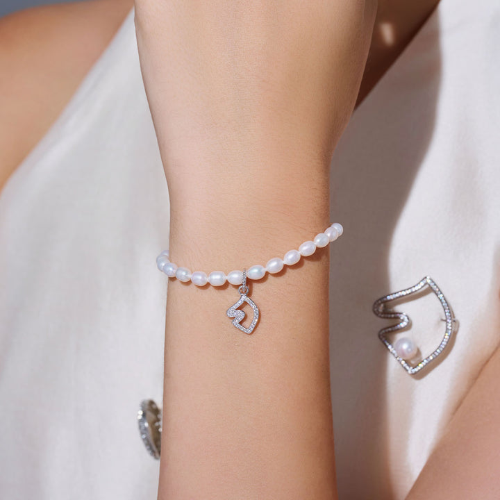 Süßwasserperlenarmband WB00301 | HORSE