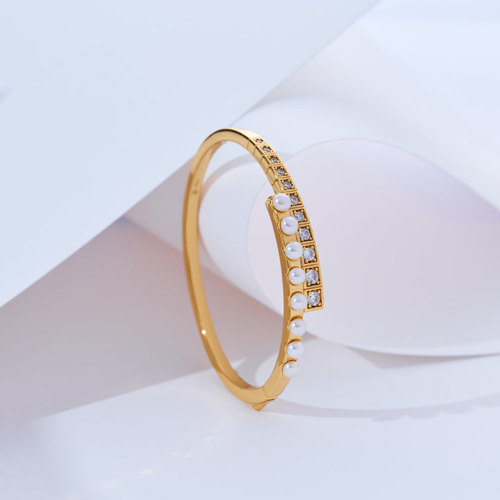 Top Grade Freshwater Pearl Bracelet WB00306 | WATERFALL