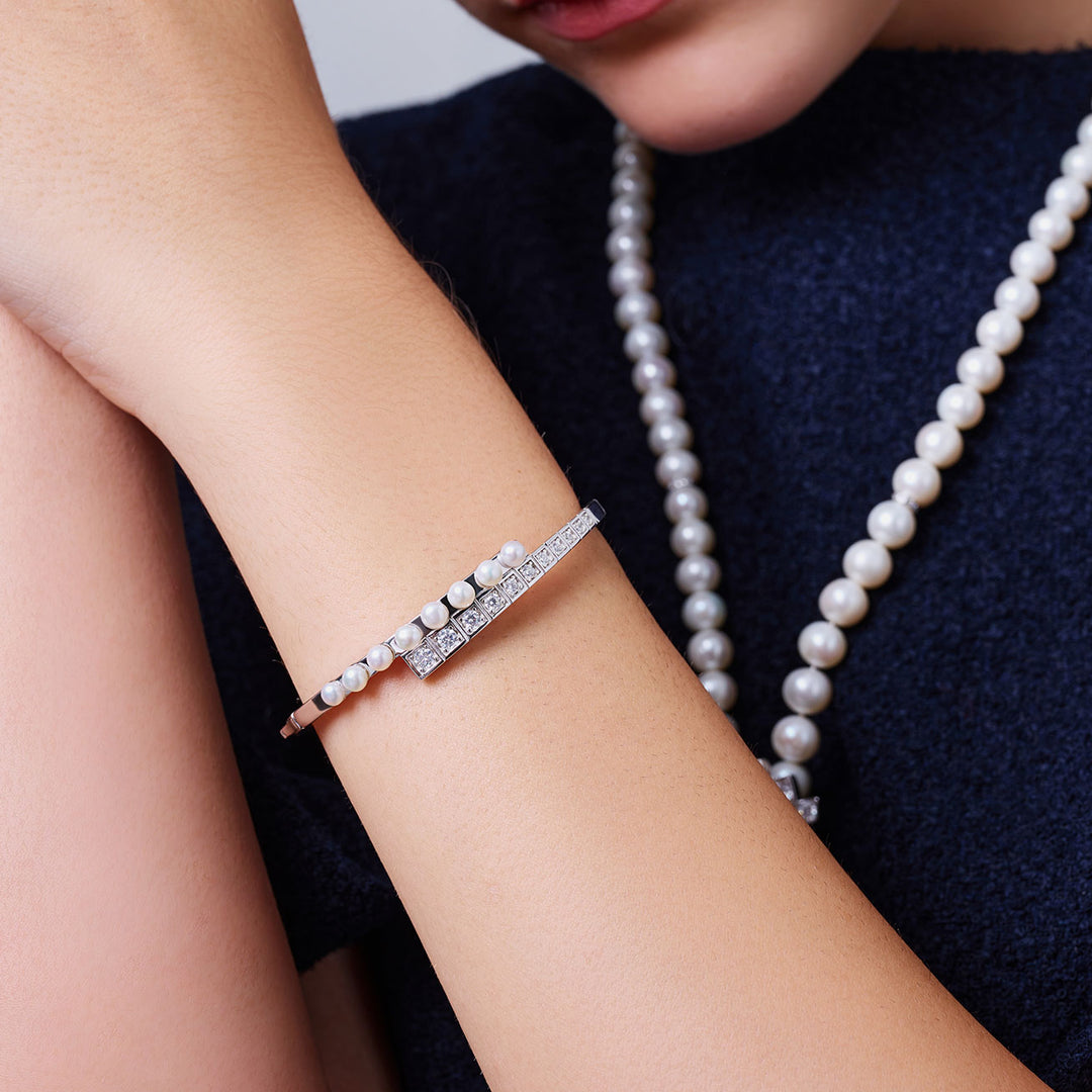 頂級淡水珍珠手鍊 WB00308 | WATERFALL