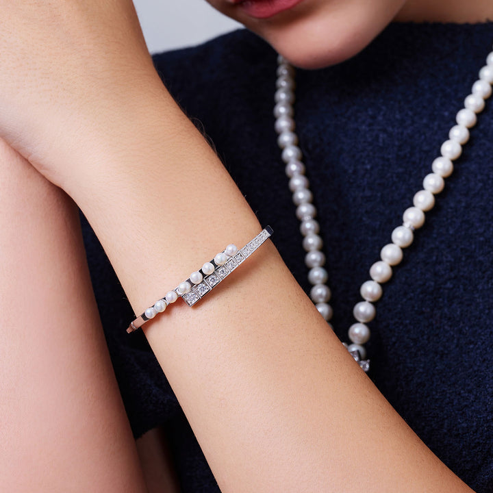 頂級淡水珍珠手鍊 WB00308 | WATERFALL