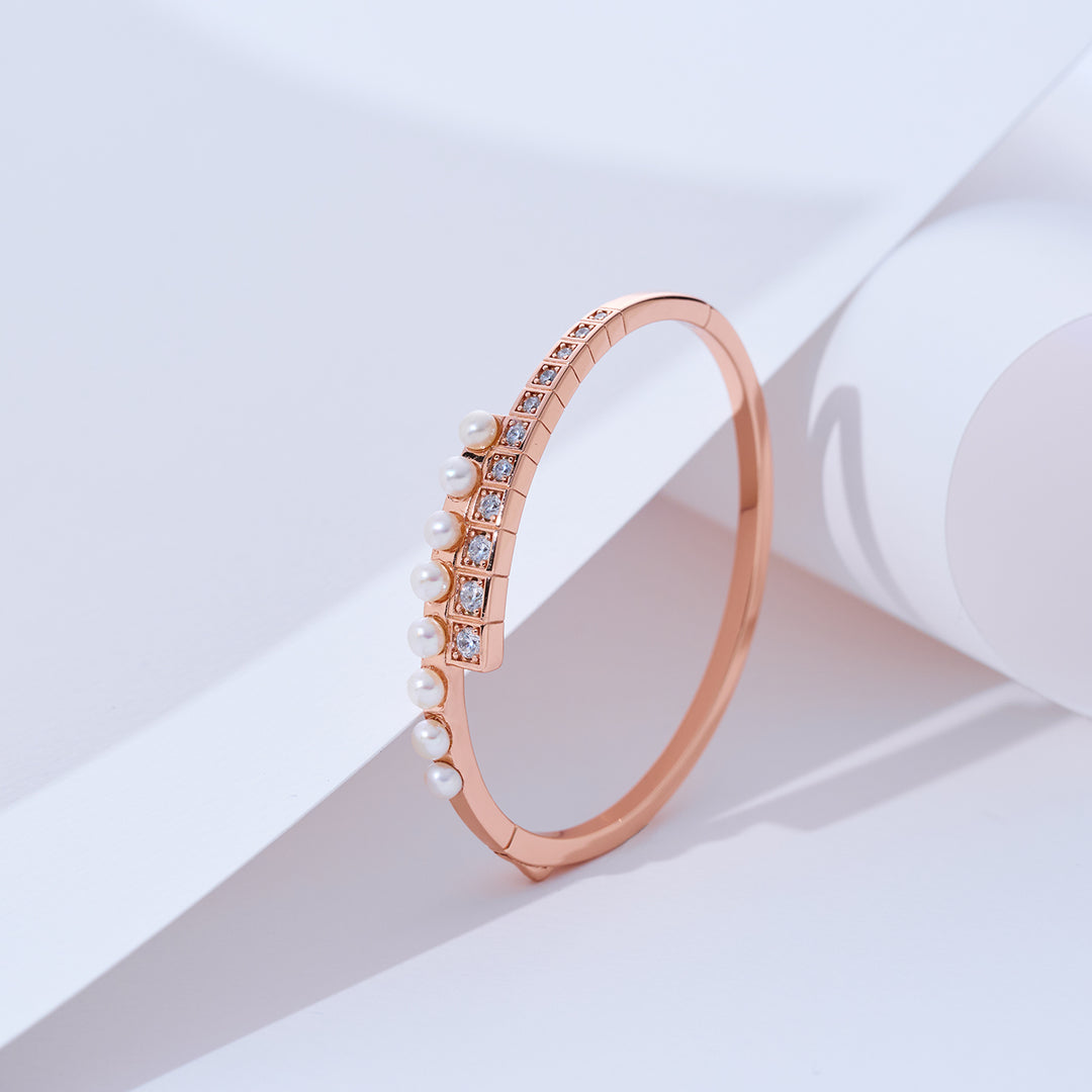 Top Grade Freshwater Pearl Bracelet WB00309 | WATERFALL