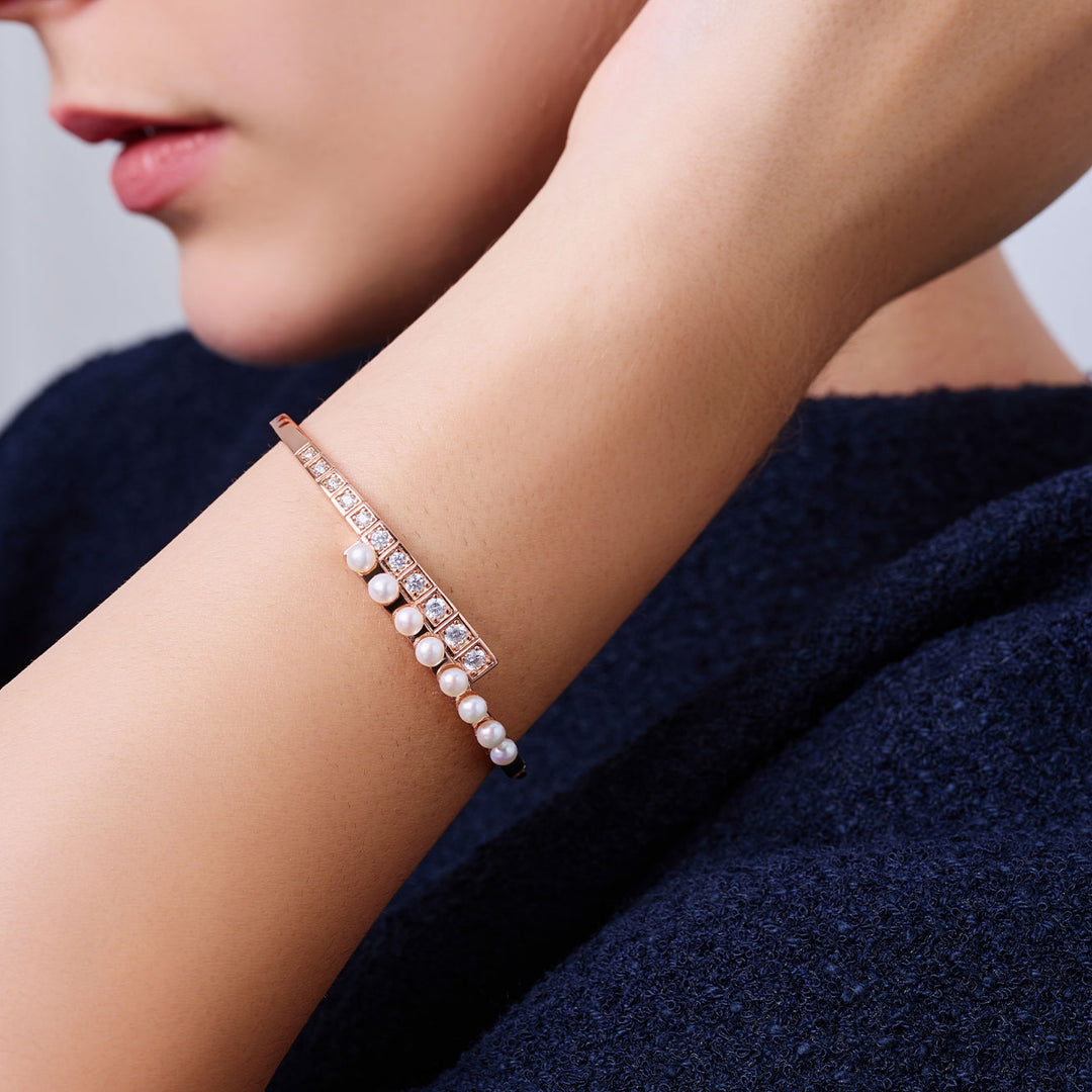 頂級淡水珍珠手鍊 WB00309 | WATERFALL