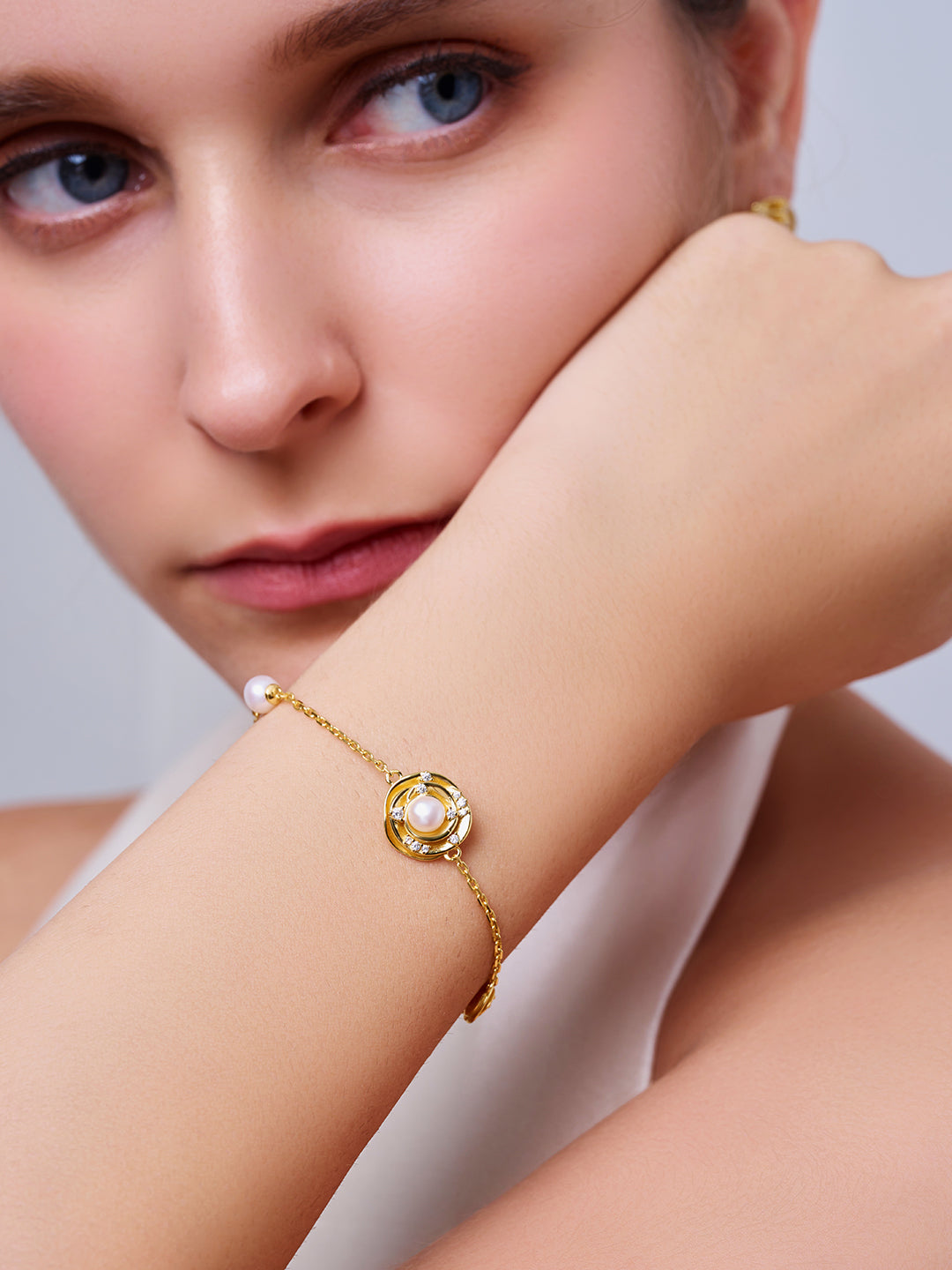 Bracelets en perles d'eau douce de qualité supérieure WB00310 | ROSE