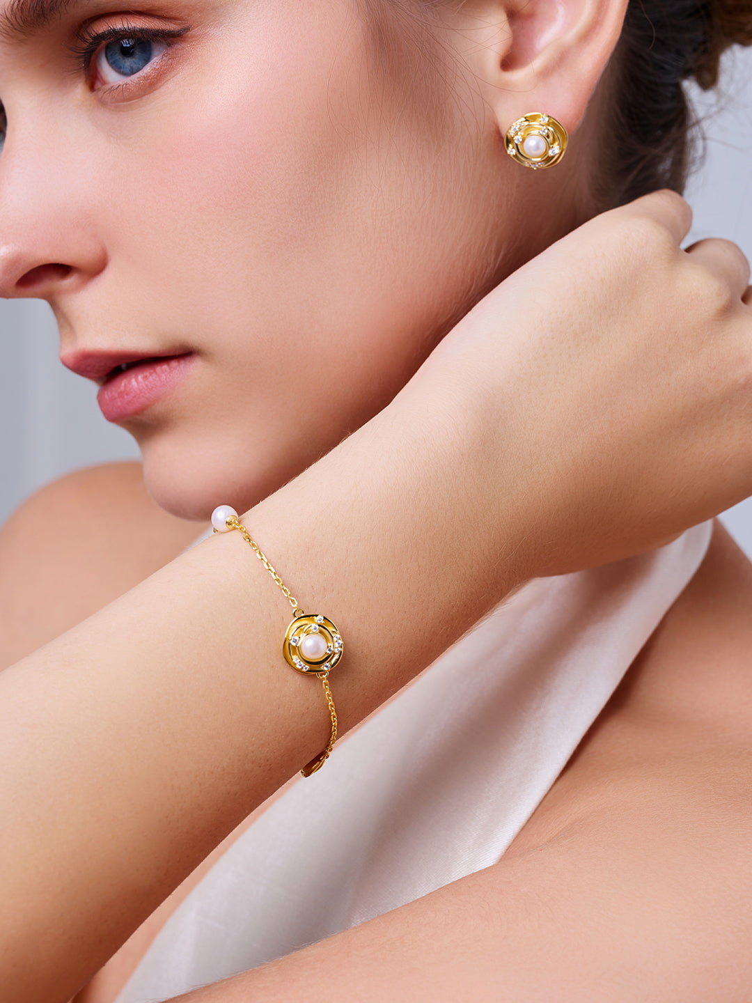 Bracelets en perles d'eau douce de qualité supérieure WB00310 | ROSE