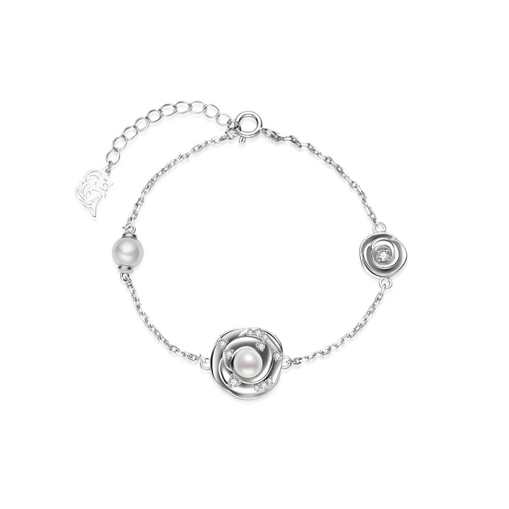 Braccialetti di Perle d'Acqua Dolce di Alta Qualità WB00311 | ROSE