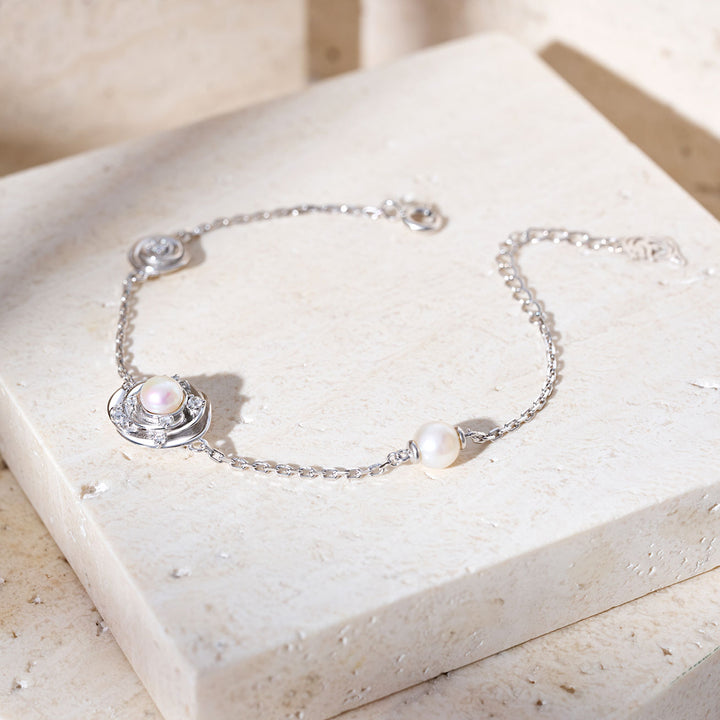 Top Grade Freshwater Pearl Bracelets WB00311 | ROSE