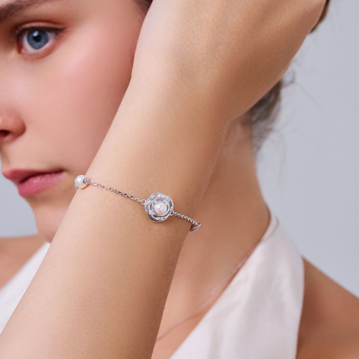 頂級淡水珍珠手鍊 WB00311 | ROSE