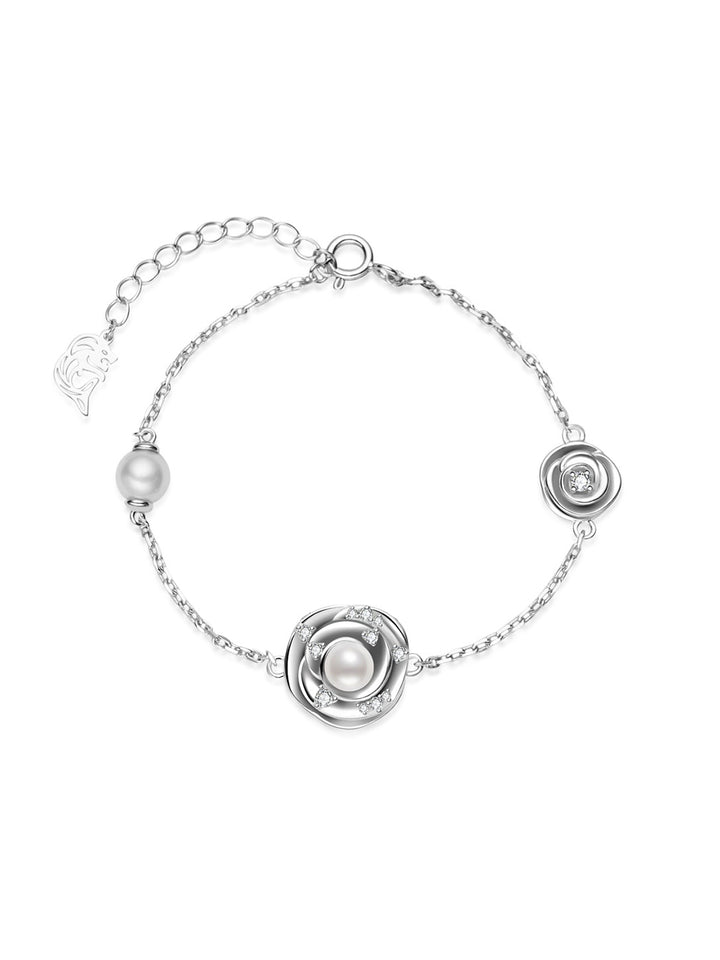 トップグレード淡水パールブレスレット WB00311 | ROSE