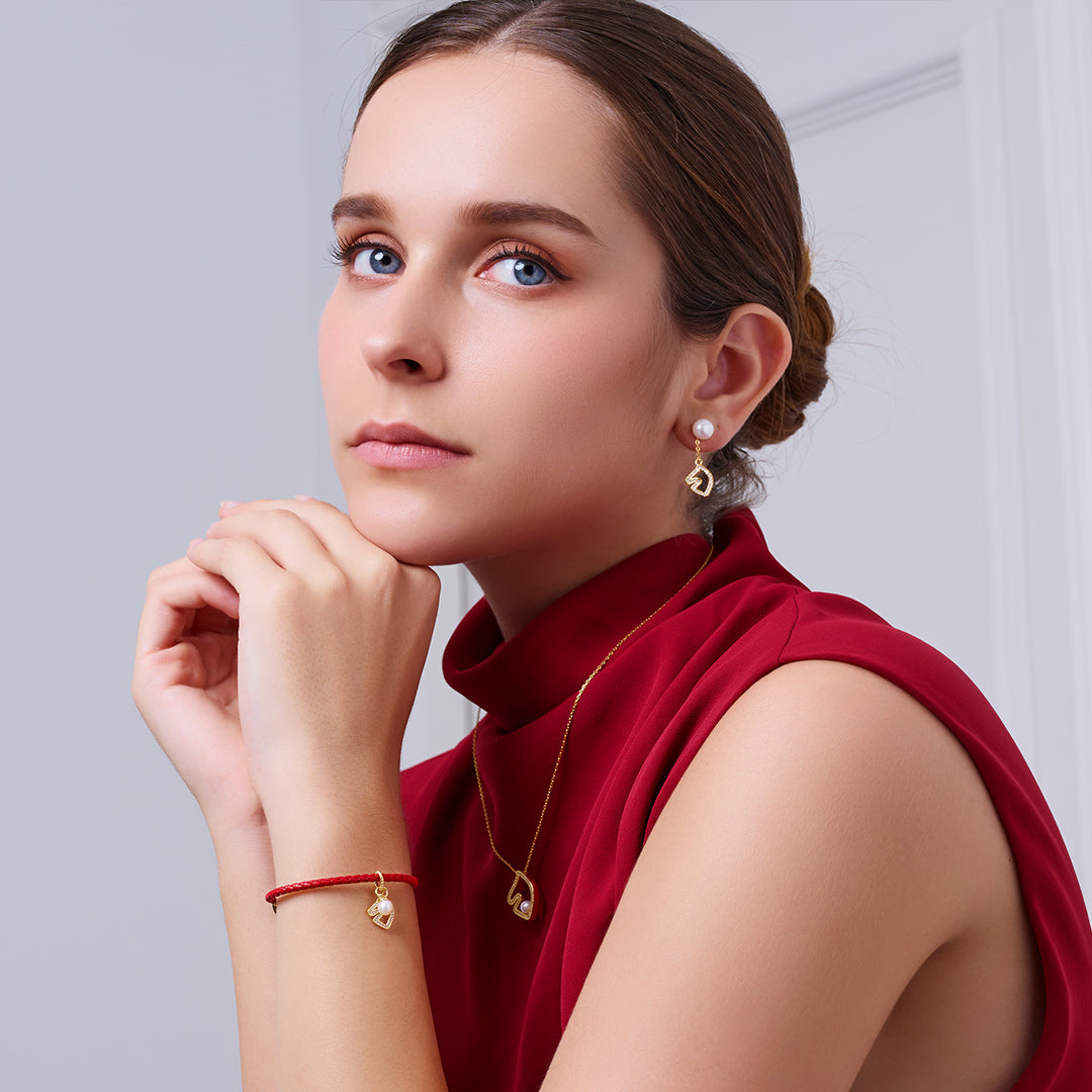 Top Grade Freshwater Pearl Bracelet WB00314 | HORSE