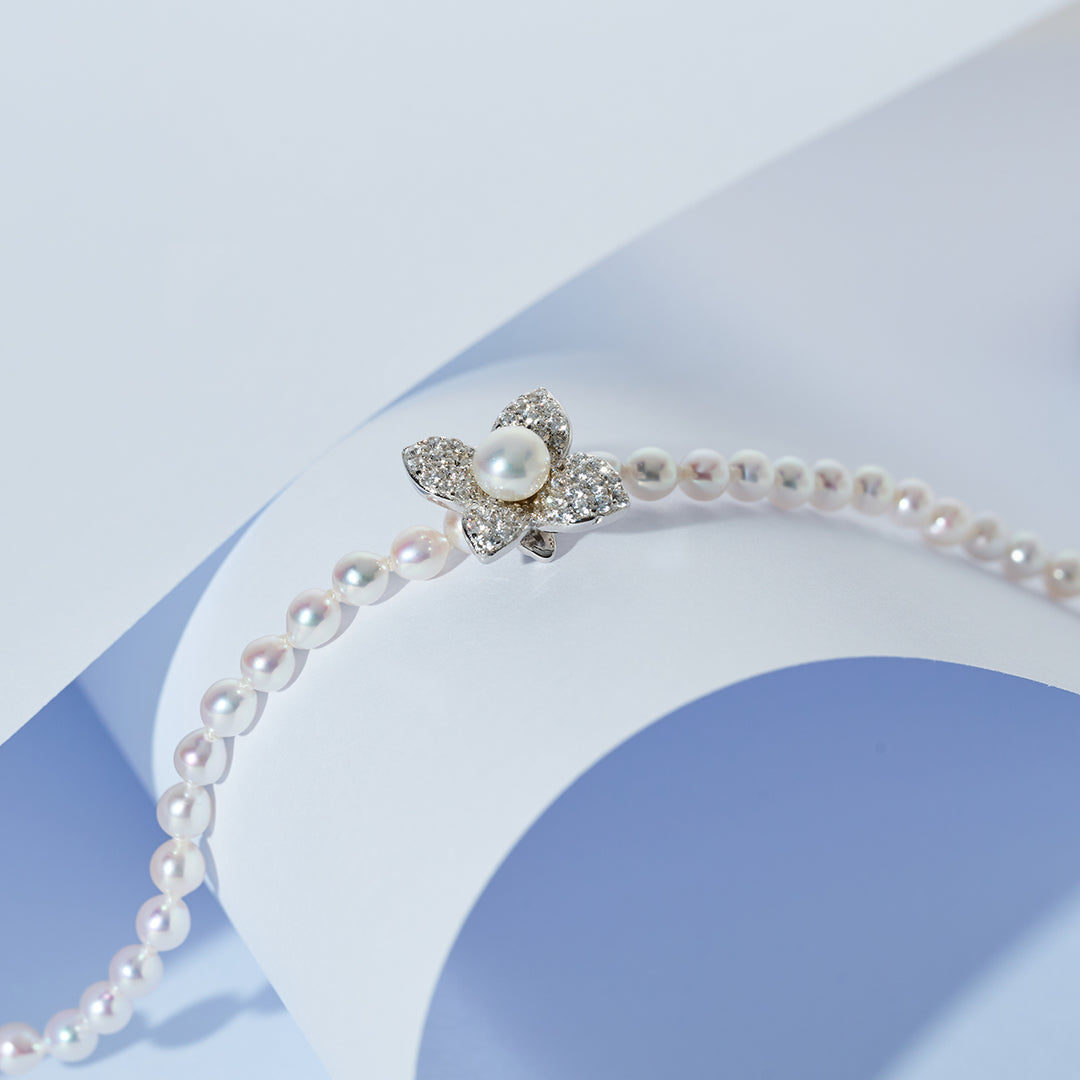 최고급 담수 진주 팔찌 WB00316 | BLOOM
