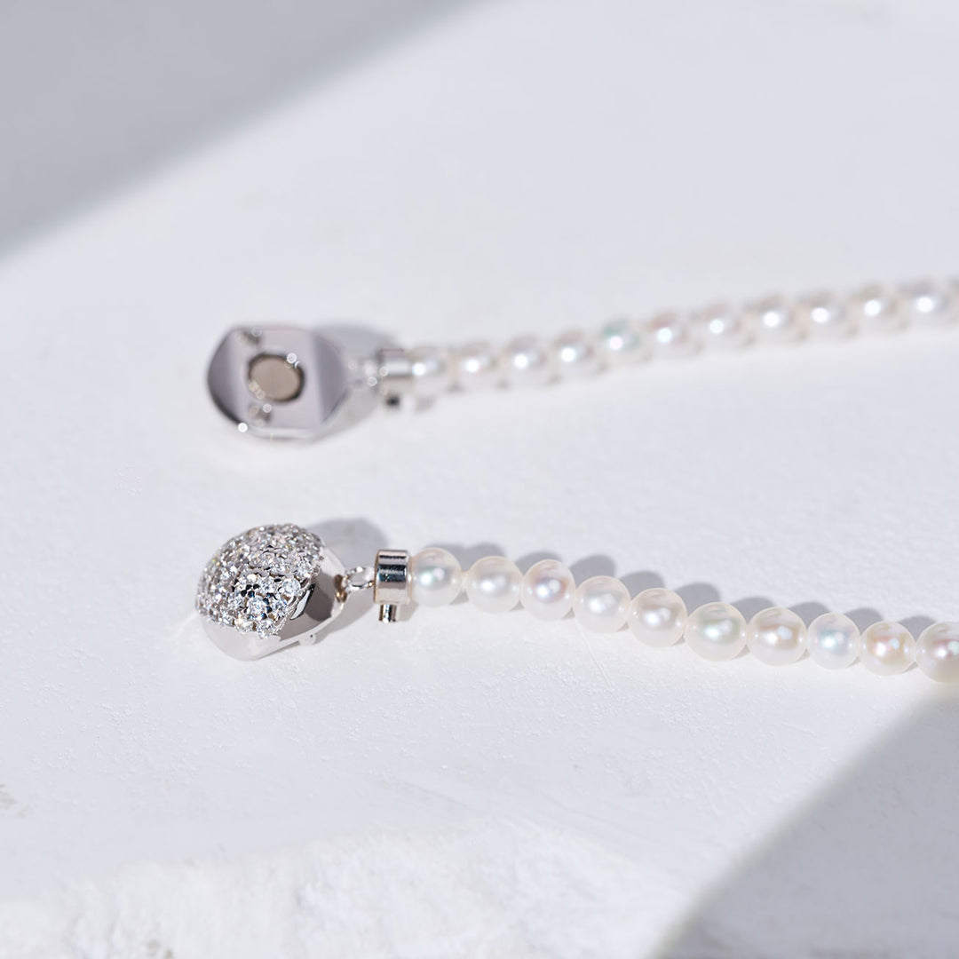 Bracelet de perles d'eau douce Top Lustre WB00318|HORSE