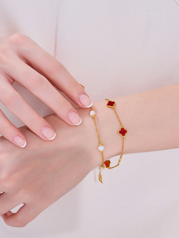 Gelang Mutiara Air Tawar WB00320 | INDAH MOTHER OF PEARL