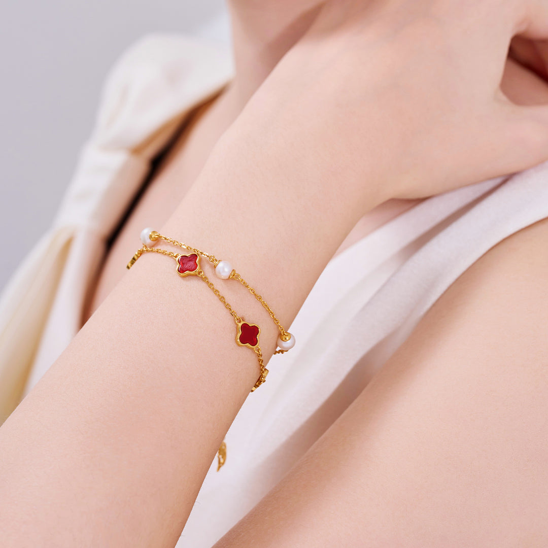 Gelang Mutiara Air Tawar WB00320 | INDAH MOTHER OF PEARL