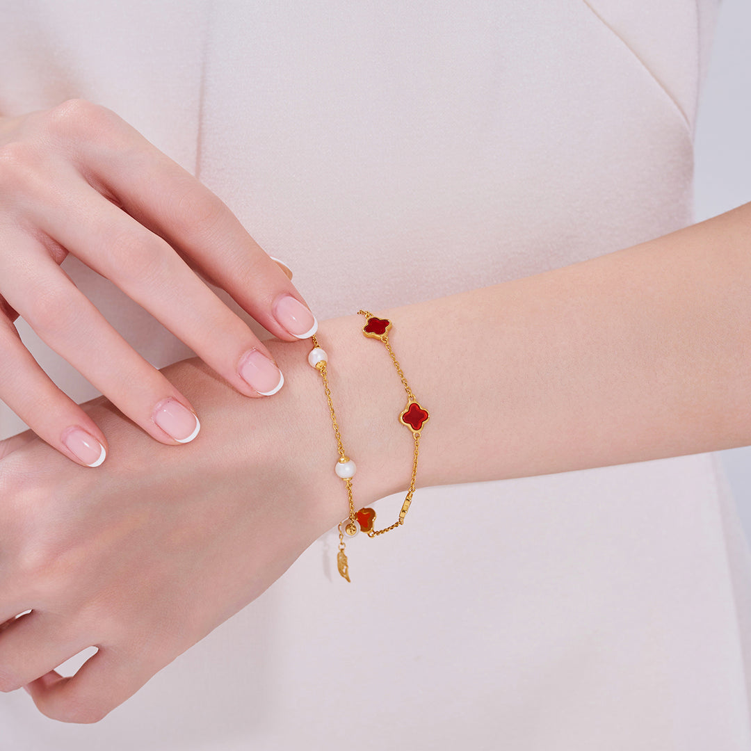 Gelang Mutiara Air Tawar WB00320 | INDAH MOTHER OF PEARL