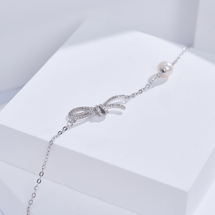 顶级淡水珍珠手链 WB00321 | RIBBON