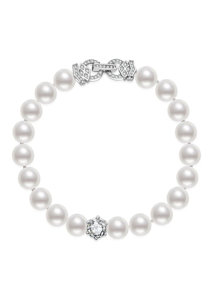 Bracelet perles d'eau douce Top Lustre WB00323 | CELESTE